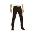 thumbnail image 6 of Alta Designer Fashion Mens Slim Fit Skinny Denim Jeans - Brown - Size 32, 6 of 8