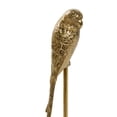 thumbnail image 4 of 33", 28"H Gold Aluminum Bird Sculpture, by DecMode (2 Count), 4 of 10
