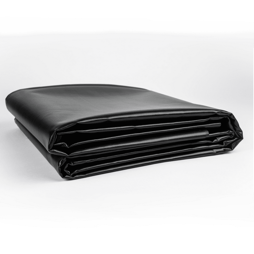 Vinyl Pond Liner 38 Mil HeavyDuty Black PVC Membrane (Multiple Sizes