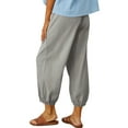 thumbnail image 5 of SLADYGLO Women High Waist Drawstring Ankle-Length Pants With Pockets, 5 of 6
