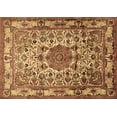 thumbnail image 1 of Ahgly Company Indoor Rectangle Medallion Brown Traditional Area Rugs, 2' x 3', 1 of 4