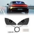 thumbnail image 2 of 2pcs Eyes Car Light Car Rear Window Advertisement Emoticon Car Sticker Usb, 2 of 10
