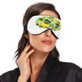 thumbnail image 2 of IAUYY Sleep Mask, Super Soft Eye Masks with Adjustable Strap, Lightweight Comfortable Blindfold,Perfect Blocks Light for Men Women A Green Palette, 2 of 7