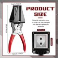 thumbnail image 4 of Handheld Passport Photo Cutting Machine Photo ID Die Cutting Machine Hole Punch Suitable for Office(1.4 Inch X 1.8 Inch), 4 of 5