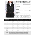 thumbnail image 2 of YIRUIYA Women's Plus Size Stand Collar Puffer Vest Lightweight Warmth Full Zip Jacket XL-5XL, 2 of 7