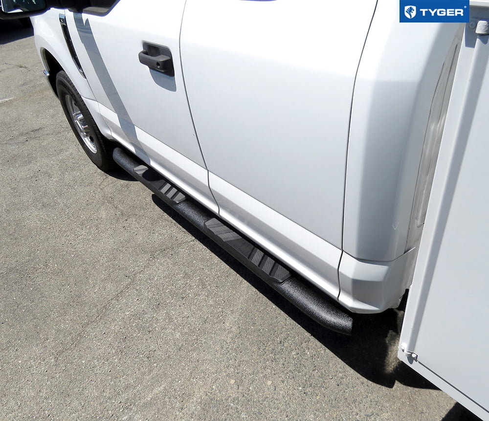 Tyger Auto 3.5" Rider Running Boards Compatible with 2015-2026 Ford F-150; 2017-2026 F-250 F-350 Super Duty (Not fit Lightning EV) | Supercab | TG-SS2F35228 | Side Step Rail Nerf Bars