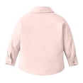 thumbnail image 7 of JAJAHO Tween Dress Shirts Boys And Girls Plain Long Sleeve Button Down Shirts, Sizes 9-16Y, 7 of 7