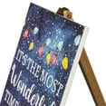 thumbnail image 5 of Northlight It's the Most Wonderful Time of the Year Christmas Sign - 9.25", 5 of 6