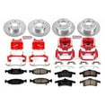 thumbnail image 2 of PowerStop Front and Rear Z23 Evolution Sport Brake Pad and Rotor Kit with Red Powder Coated Calipers Fits: JEEP Select Models KC2148, 2 of 4