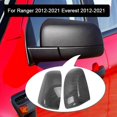 thumbnail image 3 of Fiber Rearview Mirror Housing Cover Cap - Side Door Cover for Ranger / Everest 2012-2021, 3 of 5