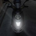 thumbnail image 4 of 3Pcs Reflective Sticker Self-adhesive Anti-collision Warning Universal Motorbike Safety Riding Tape Decal Motorcycle Supplies-White, 4 of 8