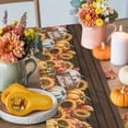 thumbnail image 4 of Hellow Fall Table Runner, Autumn Thanksgiving Kitchen Dining Table Decoration for Home Party Decor 13x60 Inches, 4 of 9