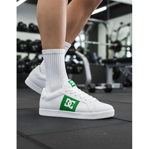 Tenis Dc Shoes Striker Sn Para Hombre Color Verde ModeloADYS100696WGN