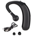 thumbnail image 1 of Auricular Bluetooth Llamadas manos libres de alta definición Auriculares inalámbricos Bluetooth 5.2 con gancho para la oreja para conducción de negocios, 1 of 14