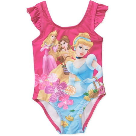 Disney - Baby Girls' Princess Swimsuit - Walmart.com