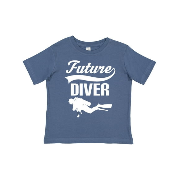 Inktastic Future Diver Scuba Diving Boys or Girls Toddler T-Shirt