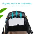 thumbnail image 4 of Basketball Premium Pet Carrier Bag - 900D Oxford Cloth, Sherpa Base, Nylon Webbing | Size: 17x10x11.8 in | Durable and Stylish Dog Travel Tote, 4 of 7