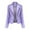 Rose Gold, variant on ZAZYULZ Slim Fit Leather Jacket Womens Thin Lapel Collar Motorcycle Jacket Leather Transitional Jacket(Purple,M)