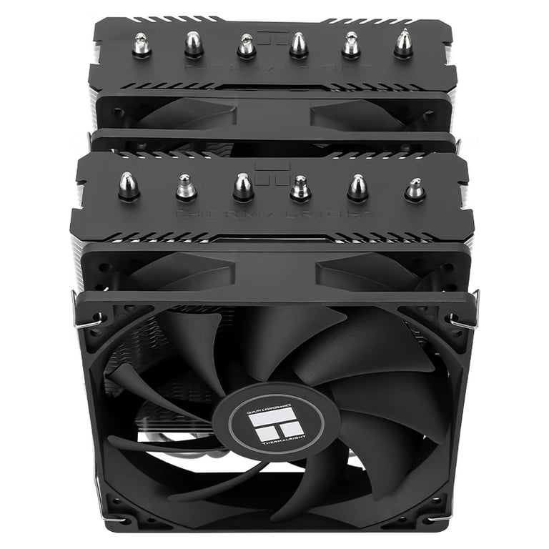 Thermalright Peerless Assassin 120 Nero V3 CPU Cooler, 6 Heatpipes AGHP Technology, due ventole PWM da 120 mm, velocità 2000 RPM, per AM4/AM5/Intel LGA 1851/1700/1150/1151/1200/2011, dissipatore PC