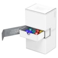 thumbnail image 4 of 200 Card Twin Flip N Tray Xenoskin Deck Case, White, 4 of 6
