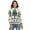 Knitted Christmas Tree-2, variant on Knitted Christmas Tree Women's Turtleneck Sweater Long Sleeve Ribbed Fitted Turtle Neck Casual Fall Winter Collection Top S
