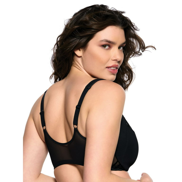 Paramour by Felina | Angie Front Close Minimizer Bra 2-Pack (Black Warm  Neutral 2-Pack, 34D)