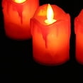 thumbnail image 1 of Lámpara 12 piezas de luces de velas 3D mecha velas sin llama luces de noche para boda de Navidad JShteea Para estrenar, 1 of 5