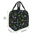 thumbnail image 2 of Rocae Space Rockets for Insulated Lunch Bag for Women Men,Large Lunch Box for Work School Picnic Hiking Daytrip, 2 of 5