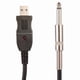 thumbnail image 2 of 2piezas 3 Metro Guitarra para PC Cable de Grabacion Plomo Interfaz de Conexion de Conversor Adaptador 6.5mm, 2 of 4