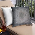 thumbnail image 2 of Ahgly Company Indoor Square Traditional Throw Pillow, 18 inch by 18 inch, 2 of 6