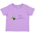 thumbnail image 3 of Inktastic Cute Flying Bumble Bee Boys or Girls Toddler T-Shirt, 3 of 5
