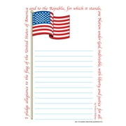 Large Notepad - Pledge/Flag