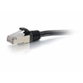 thumbnail image 3 of C2G 2ft Cat6a Snagless Shielded (STP) Network Patch Ethernet Cable Black - Patch cable - RJ-45 (M) to RJ-45 (M) - 2 ft - STP - CAT 6a - snagless, stranded - black, 3 of 4