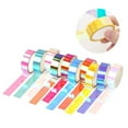 thumbnail image 3 of FRCOLOR 20Pcs Craft Tape Gradient Color Easy to Remove Adhesive Tape for Journals and Albums, 3 of 8