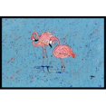 thumbnail image 1 of Carolines Treasures 8566-MAT Tapis Intérieur Ou Extérieur Flamant Rose - 18 x 27 Po., 1 of 4