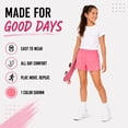 thumbnail image 5 of RBX Girls Athletic Shorts - Active Performance Mesh Jersey Gym Shorts Activewear for Outdoor Play, 5 of 7