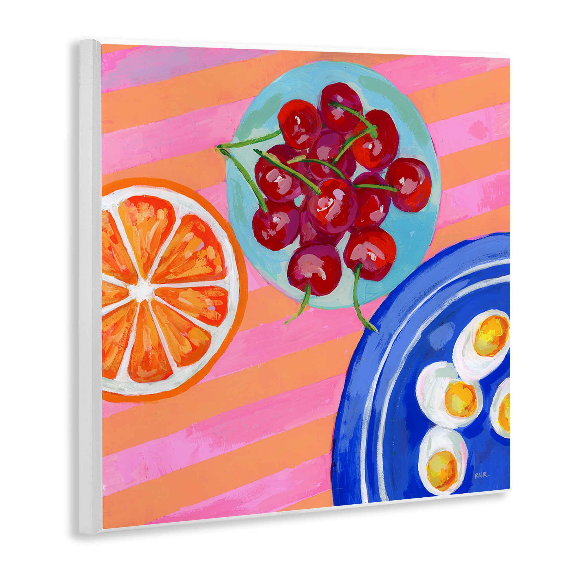 Stupell Industries Summer Snacks Picnic Blanket Wall Plaque Art, design by Rachael Reese