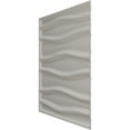 thumbnail image 4 of 19 5/8"W x 19 5/8"H Arlington EnduraWall Decorative 3D Wall Panel, Universal Pearl Metallic Sea Mist (Covers 2.67 Sq. Ft.), 4 of 6