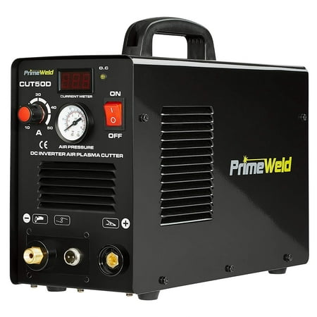 PRIMEWELD Premium & Rugged 50A Air Inverter Plasma Cutter Automatic Dual Voltage 110/220VAC 1/2
