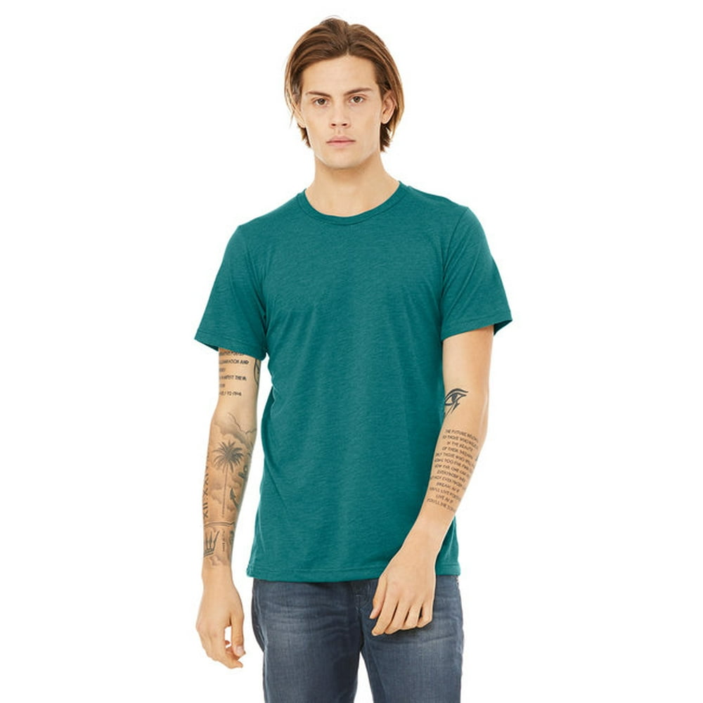 bella canvas tri blend t shirts