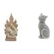 thumbnail image 1 of Escultura de resina de gato de la Sagrada Familia, figura decorativa clásica cristiana católica, adorno coleccionable para oficina, hogar, mesa,, 1 of 8