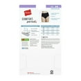 thumbnail image 5 of Hanes Womens Period Underwear 3-Pack, Comfort, Period Moderate Protection Period Panties, Period Underwear for Women, 5 of 11