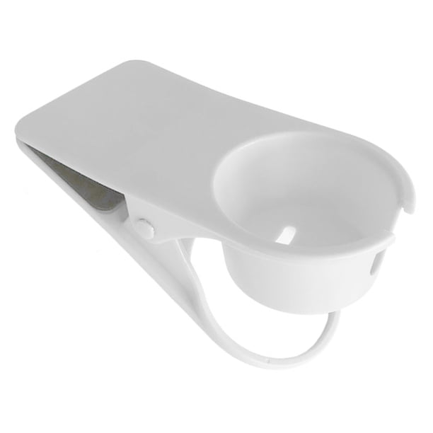 Soporte para taza de botella lateral de escritorio, Clip para portavasos de escritorio, abrazadera para mesa, portavasos para botella, Clip para portavasos de escritorio, materiales ecológicos