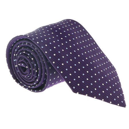 Ermenegildo Zegna Purple Polka Dot Tie - Walmart.com