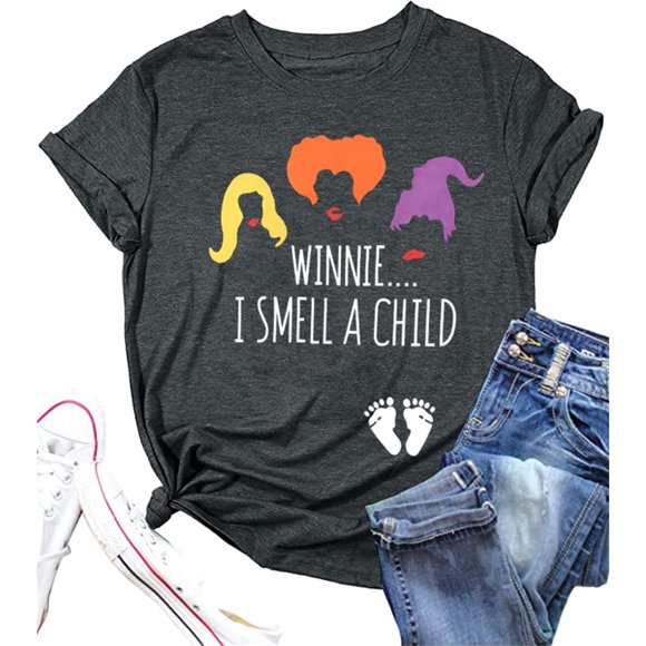 Camisa de maternidad HEYO Sanderson Sister Witch Halloween Grey