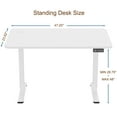 thumbnail image 7 of Furmax 48" x 24" Home Office Electric Height Adjustable Standing Desk, 7 of 7