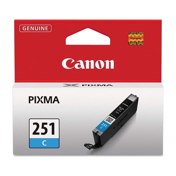 Canon 6514B001 (CLI-251) ChromaLife100  Ink, Cyan