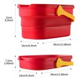 thumbnail image 3 of Eyliden Collapsible Plastic Bucket Mop Bucket Cleaning Washing Bucket for Mop Cleaning Washing Fit Sponge Mop Flat Mop Cotton Mop Good Grips Angled, 3 of 7