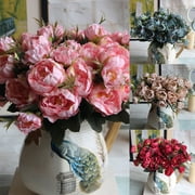 Cheers Artificial Silk Flower Peony Fake Flowers Bouquet Bride Wedding Party Home Decor