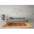 thumbnail image 3 of Ahgly Company Indoor Rectangle Oriental Orange Traditional Area Rugs, 8' x 12', 3 of 4